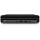 HP Pro Mini 400 G9 Intel® Core™ i3 i3-13100T 8 GB DDR4-SDRAM 256 GB SSD Windows 11 Pro Mini PC Nero