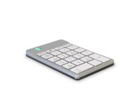 R-Go Tools Clavier R-Go Numpad Break, clavier numérique ergonomique avec logiciel de pause, bluetooth, blanc
