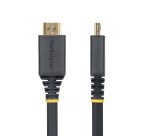StarTech.com 6,1m High Speed HDMI Kabel met Grip Connectors, 4K 60Hz/1440p 144Hz, HDR10/HDCP 2.2/ARC, 18Gbps, UHD HDMI Kabel voor TV/Monitor/Display, TPE Mantel