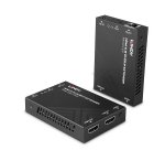 Lindy 38398 extensor audio/video Transmisor y receptor de señales AV Negro