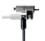 StarTech.com Câble Antivol PC de 2m - Câble de Verrouillage Compatible Nano-slot pour Ordinateur Portable, pour EliteBook/LenovoX1/2-1 - Câble de Sécurité pour Ordinateur Portable en Acier, Résistant aux Coupures