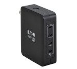 Eaton U280-W04-145C4G chargeur d'appareils mobiles Smartphone, Tablette, Ordinateur portable, Consoles portables, Haut-parleur portable Noir Secteur Intérieure