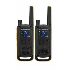 Walkie Talkie Motorola Talkabout T82 Extreme Twin Pack two-way radios 16 canales Negro, Naranja