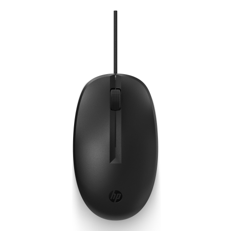 HP 125 - mouse - USB - black