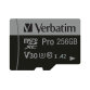 Verbatim 47045 mémoire flash 256 Go MicroSDXC UHS-I Classe 10