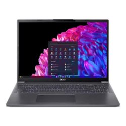 Acer Aspire 16 Intel Core Ultra 7 155U Portátil 40,6 cm (16") 2K 16 GB LPDDR5x-SDRAM 1 TB SSD Wi-Fi 6 (802.11ax) Windows 11 Home Acero inoxidable