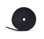 StarTech.com Rouleau de Bande Auto-Agrippante de 22,8m, Largeur 1,27cm, Noir, Attaches de Câbles Réutilisables, Bande de Fixation, Bandes de Tissu Ajustables, Rouleau en Vrac