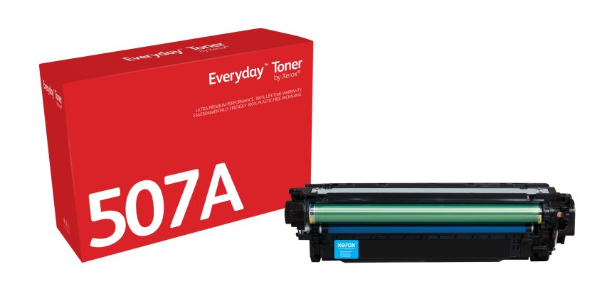 Toner Everyday™ _OEM_NAME_ Cyan de Xerox compatible avec HP 507A (CE401A), Capacité standard