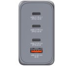 Verbatim GNC-240 GaN Charger 240W with 1 x USB-C 140W /1 x USB-C 100W / 1 x USB-C 65W / 1 x USB-A QC 3.0 (EU/UK/US)