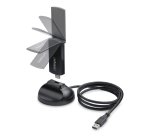 StarTech.com Adaptador USB Externo de Red Inalámbrica Wi-Fi 6E para Ordenador de Sobremesa o Portátil - NIC Inalámbrico de hasta 2402Mbps - Antena Plegable - WiFi 2,4/5/6GHz - 802.11b/g/n/ac/ax