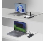 StarTech.com Adaptateur USB-C/USB-A vers M.2 NVMe et SATA 2,5"/3,5", 10 Gbps, Lecteur de Disque dur SSD Externe Sans Outil, B+M/M-Key