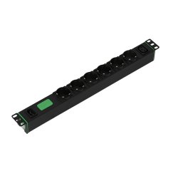 APC Easy Rack unità di distribuzione dell'energia (PDU) 7 presa(e) AC 1U Nero