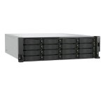 QNAP TS-H1677AXU-RP Serveur de stockage Rack (3 U) AMD Ryzen™ 7 7745 32 Go DDR5 0 To QNAP QTS Noir, Gris