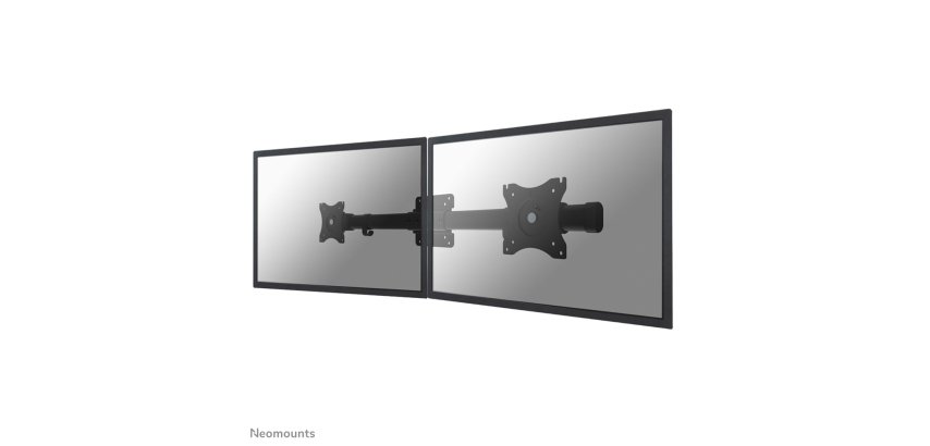 Neomounts FPMA-CB100BLACK Adaptateur pour 2 écrans avec barre transversale 10-27"