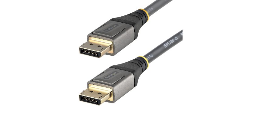 StarTech.com Câble DisplayPort 1.4 de 30cm - 8K 60Hz HDR10 - Vidéo Ultra HD 4K 120Hz - Câble/Cordon DP 1.4 - Pour Moniteurs/Écrans - Câble DisplayPort vers DisplayPort - M/M