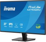 iiyama ProLite X2792QSU-B1 PC flat screen 68.6 cm (27") 2560 x 1440 pixels Quad HD LED Black