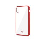 Celly Laser Matt custodia per cellulare 15,5 cm (6.1") Cover Trasparente, Rosso