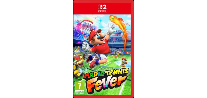 Nintendo Mario Tennis Fever NS2 Standard Simplified Chinese, Traditional Chinese, German, Dutch, English, Spanish, French, Italian, Japanese, Korean, Portuguese Nintendo Switch 2