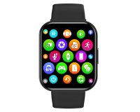 Celly TRAINERWATCH2BK Relojes inteligentes y deportivos 4,6 cm (1.81") Digital 320 x 320 Pixeles Pantalla táctil Negro GPS (satélite)