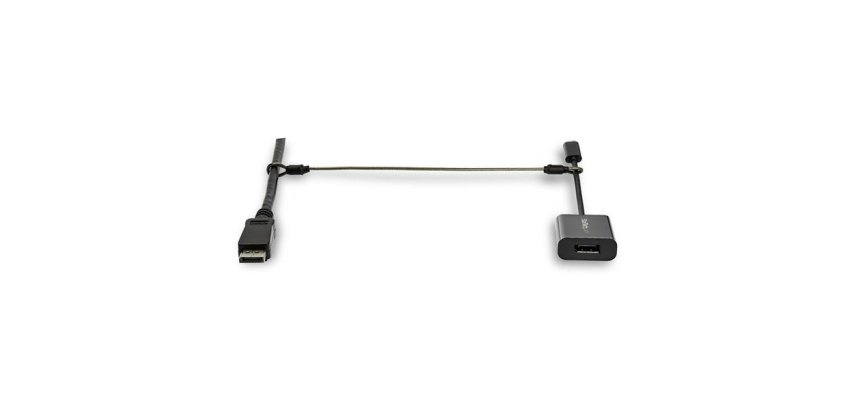 StarTech.com 20-Pack Security Cable Tethers for Adapters & Dongles - Universal Cable Adapter Tether - Tether Cable - Adjustable Length Anti-Theft Cable Tether Lock Kit - Steel - TAA