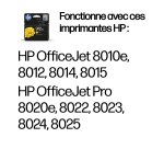 HP 912XL Cartouche d'encre jaune authentique, grande capacité