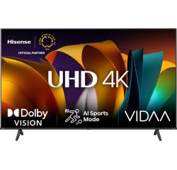 Hisense 43A69N TV 109,2 cm (43") 4K Ultra HD Smart TV Wi-Fi Nero 200 cd/m²