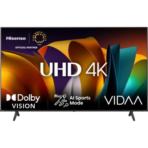 Hisense 43A69N TV 109,2 cm (43") 4K Ultra HD Smart TV Wi-Fi Nero 200 cd/m²