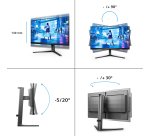 Philips Evnia 5000 25M2N5200U/00 écran plat de PC 62,2 cm (24.5") 1920 x 1080 pixels Full HD LCD Gris