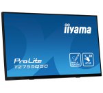 iiyama ProLite T2755QSC-B1 écran plat de PC 68,6 cm (27") 2560 x 1440 pixels Quad HD LCD Écran tactile Noir