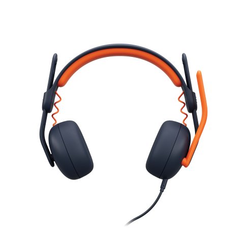 Logitech Zone Learn, pulsera con correa y micrófono para estudiantes, cómoda y regulable para adaptar todas las dimensiones de la prueba de los niños, AUX de 3,5 mm, USB-A y USB-C - Azul (Factor de Forma Supraaurales y Control de Ruido - Aislamiento Acúst
