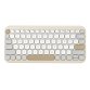 ASUS Marshmallow Keyboard KW100 clavier Maison Bluetooth Beige, Gris, Blanc