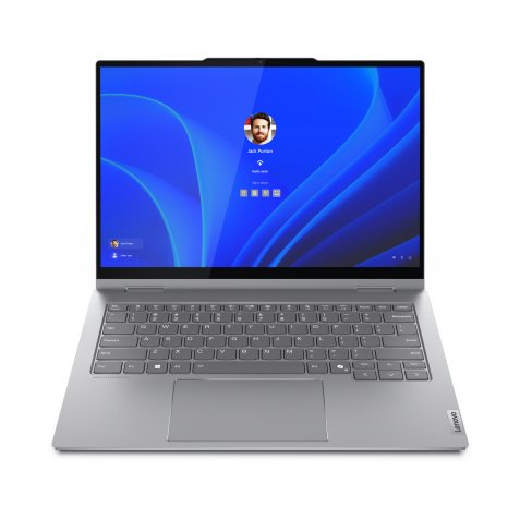 Lenovo ThinkBook 14 2-in-1 G4 IML Intel Core Ultra 7 155U Hybride (2-en-1) 35,6 cm (14") Écran tactile WUXGA 16 Go DDR5-SDRAM 512 Go SSD Wi-Fi 6E (802.11ax) Windows 11 Pro Français Gris