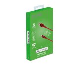 Celly USBLIGHTCOL3MRD cavo Lightning 3 m Rosso