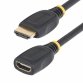 StarTech.com Câble d'Extension HDMI 2.0 de 1 m, Câble HDMI Haut Débit, 4K 60Hz, Câble d'Extension HDMI Mâle vers Femelle, Adaptateur HDMI M/F