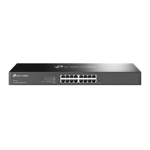 TP-Link Omada DS1016GE commutateur réseau Non-géré L2 Gigabit Ethernet (10/100/1000) 1U Noir