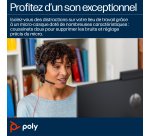 HP Poly Micro-casque monaural USB-C Poly Blackwire 5210 + prise 3,5 mm + adaptateur USB-C/A (lot)