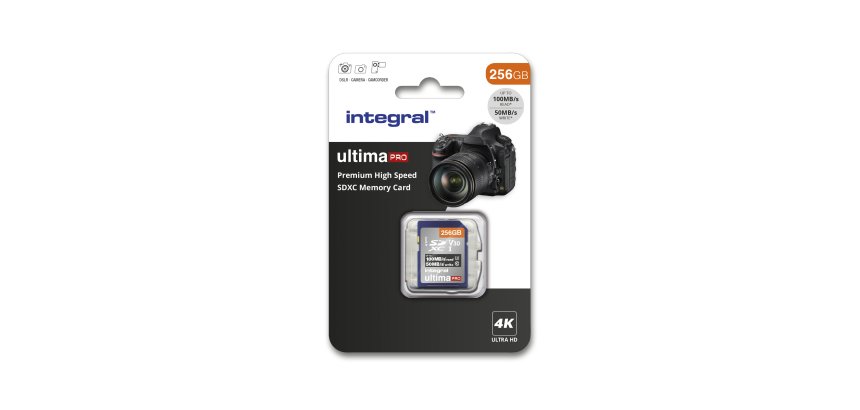 Integral INSDX256G-100/90V30 mémoire flash 256 Go SD UHS-I