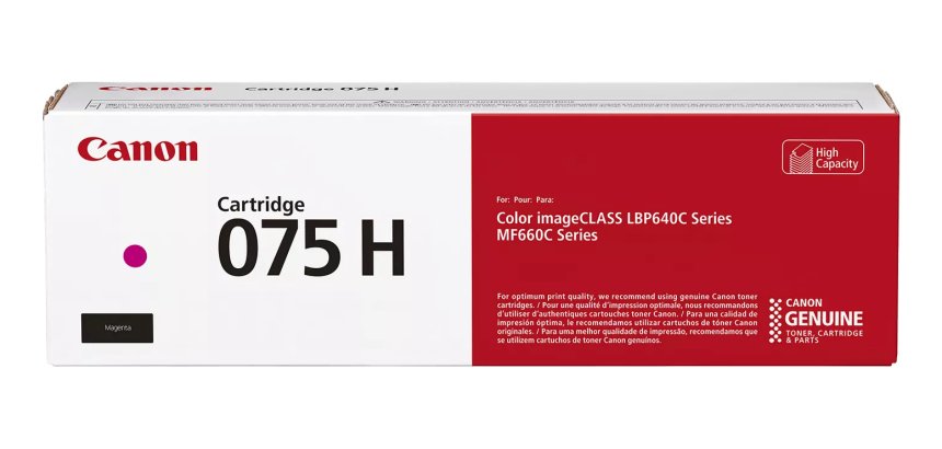 Canon 075 H Cartouche de toner 1 pièce(s) Original Magenta