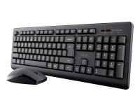 Trust Primo teclado Ratón incluido Oficina RF inalámbrico QWERTY Español Negro