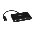 StarTech.com 4 Port USB-C Hub - Mini Hub - USB C auf 4x USB-A - USB 2.0