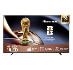 Hisense 100U8Q 2,54 m (100") 4K Ultra HD Smart TV Wi-Fi Nero, Grigio