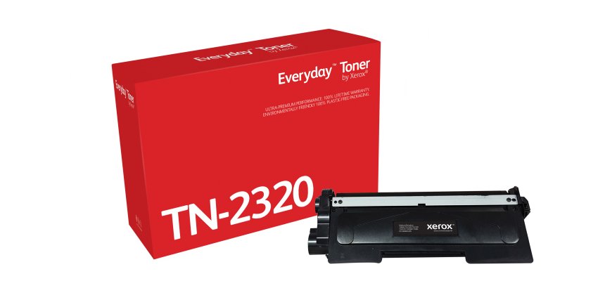 Everyday™ Mono Toner by Xerox compatible with Brother TN2320, Standard capacity