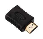 Lindy 41232 cambiador de género para cable HDMI Type A Negro