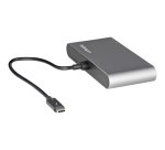 StarTech.com Mini-Station d'Accueil Thunderbolt à Deux Écrans, HDMI 4K 60Hz, Hub Sans Pilote pour Windows et Mac, Gigabit Ethernet, 1 port USB-A (USB 5Gbps), Câble de 28cm