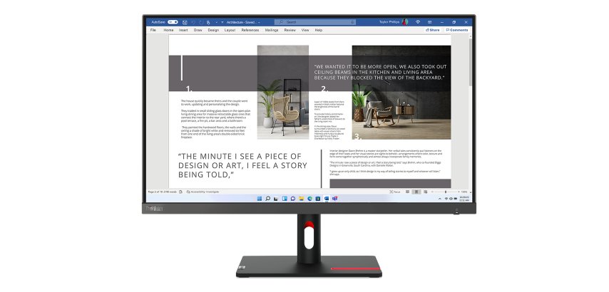 Lenovo ThinkVision S27i-30 écran plat de PC 68,6 cm (27") 1920 x 1080 pixels Full HD LED Gris