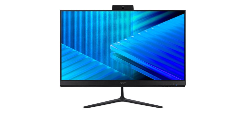 Acer Veriton VZ2415G Intel Core 5 120U 60.5 cm (23.8") 1920 x 1080 pixels All-in-One PC 8 GB DDR5-SDRAM 512 GB SSD Windows 11 Pro Wi-Fi 6 (802.11ax) Black