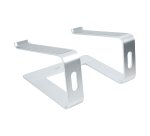 StarTech.com Supporto per PC Portatile da Scrivania in Alluminio/Argento supporta fino a 5 kg, Rialzo Ergonomico per Laptop, Supporto Portatile per Notebook Macbook Air/Pro, Dell XPS, Lenovo