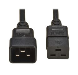 Eaton P036-02M-EU câble électrique Noir 2 m IEC C20 IEC C19