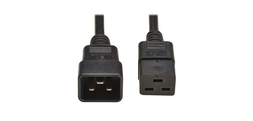 Eaton P036-02M-EU câble électrique Noir 2 m IEC C20 IEC C19