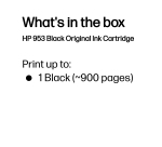 HP 953 Black Original Ink Cartridge